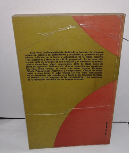 Lógica Y Algoritmos. Robert R. Korfhage