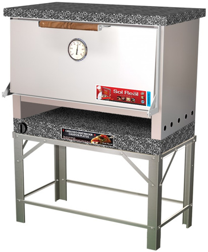 Horno Pizzero Acero Inox 6 Moldes Rotisería Pizzería Bares