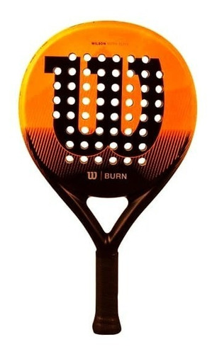 Pala De Padel Burn Elite V2 Wilson Color Naranja/Negro