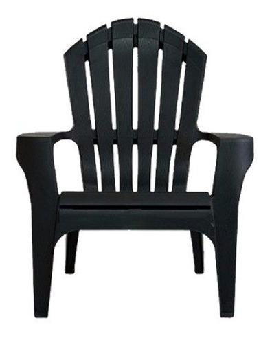 Imagen 2 de 10 de Sillon Jardin Individual Miami Negro Garden Life Kromo-s