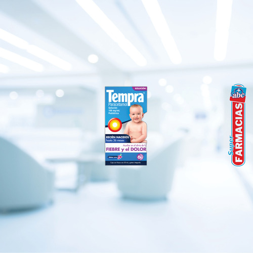 Tempra Sol Pediatrica 30 Ml Paracetamol 100 Mg Gotero P2