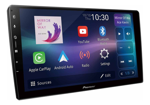 Radio Pioneer Dmh-ap6650bt 9 Car Play Android Auto Web Link Color Negro