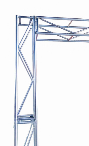 Imagem 4 de 5 de Treliças Kit Trave Box Truss Dj Q20 Aço 2,5/3m -frete Gratis