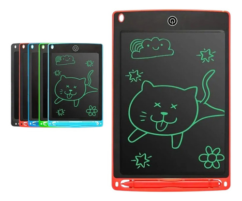 10 Pizarra Mágica Lcd Niños Tableta Multicolor 8'5 Mayoreo