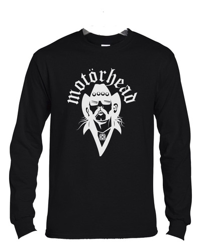 Polera Ml Motorhead Lemmy Stencil Metal Abominatron