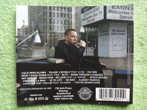 Eam Cd Eminem Recovery 2010 Septimo Album De Estudio Dr Dre