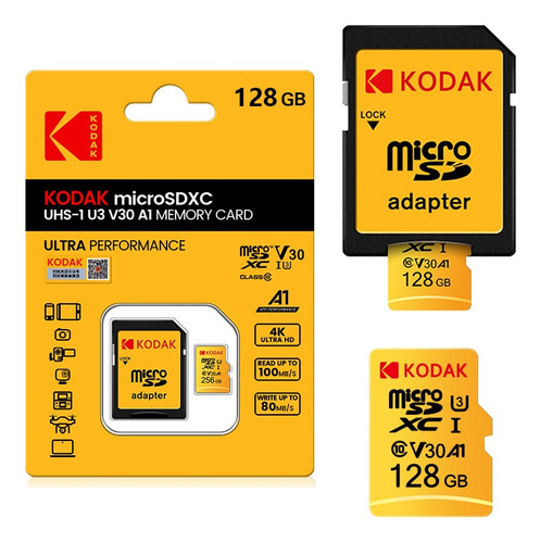 Memoria Para Teléfono Celular, Tarjeta Micro Sd, 128 Gb, Mem