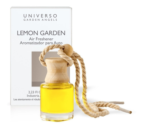 Aromatizador Para Auto Lemon Garden - Universo Garden Angels