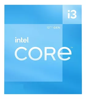 Microprocesador Pc Intel Core I3 12100 12mb Bx8071512100 3.3ghz Socket 1700 4 Núcleos 8 Hilos 12va Generación Socket Fclga1700 Intel Hd Graphics X86-64 Ddr4