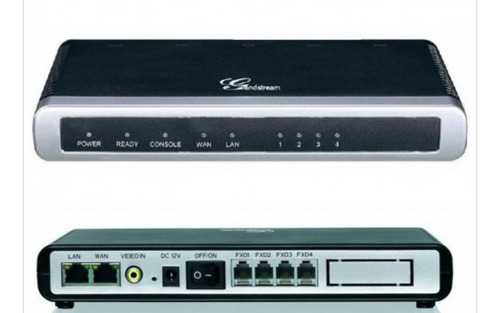 Grandstream Gxw4104, Gateway Voip De 4 Puertos Fxo