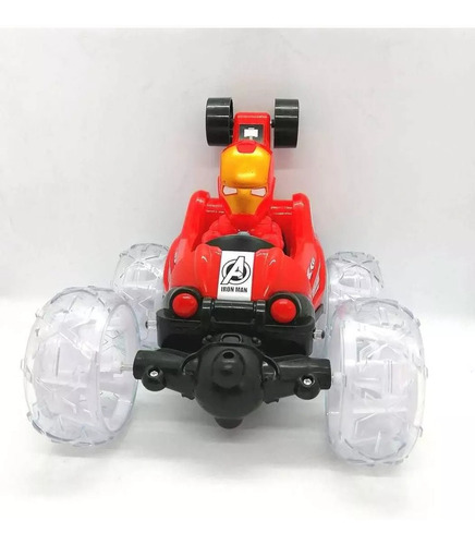 Imagen 4 de 4 de Juguete Iron Man Carro Loco A Control Remoto