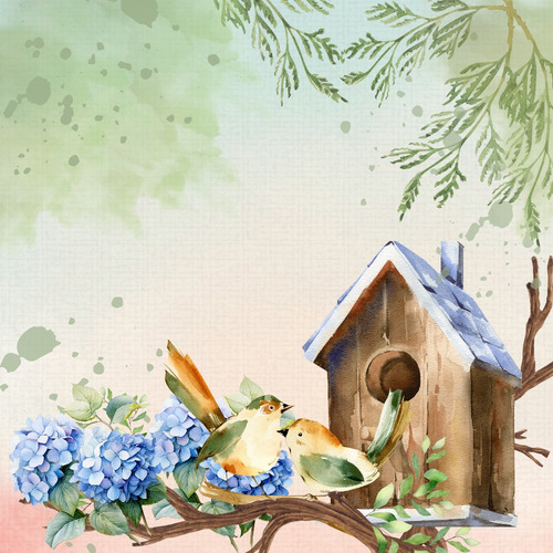 Arquivos Digitais- Kit Coordenado Papel Scrapbook