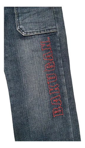 Jeans Niño Bakugan / Estampado / Bordado