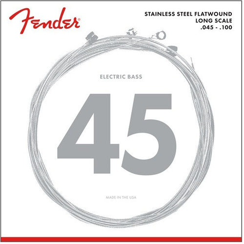 Cuerdas Para Bajo Electrico Fender 9050 Flatwound