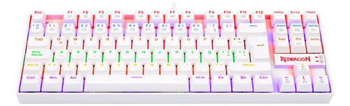 Teclado Mecanico Redragon Kumara K552 Sw Red K552w-kr Sp-red