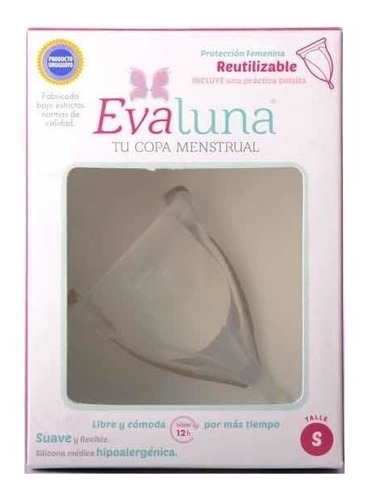 Copa Copita Menstrual Silicona Reutilizable Evaluna Ecoyo