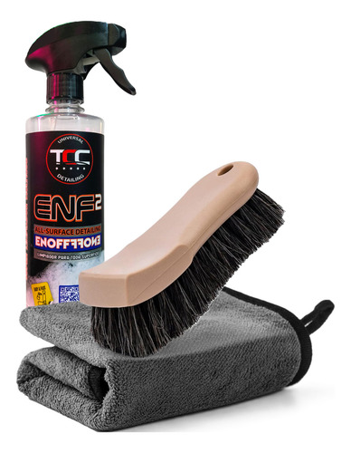 Kit Limpiador Multiuso Enf2 + Cepillo + Microfifra - Tcc