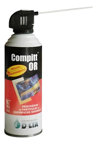 Aire Comprimido Compitt Or 450g - Elimina Polvo 100% Seguro