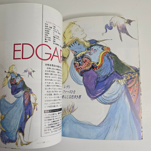 Final Fantasy Vi Setting Guidebook - Original Square (Usado)