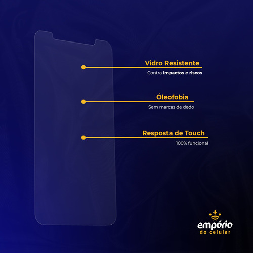 Película De Vidro Empório Do Celular Para iPhone 12 Pro Max
