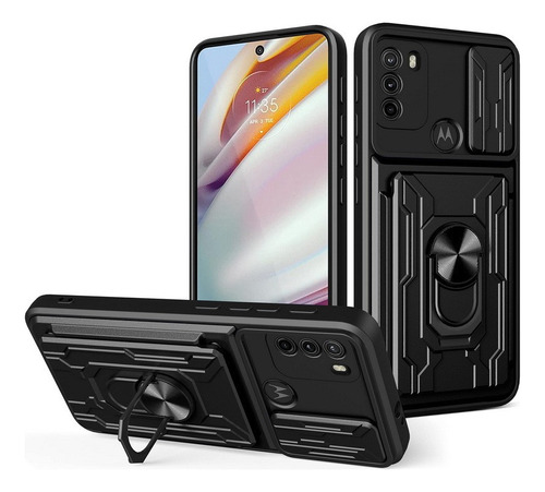 Funda De Móvil Con Tarjetero For Moto G60