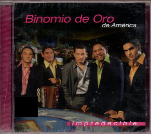 Cd Impredecible  Binomio De Oro-vallenato