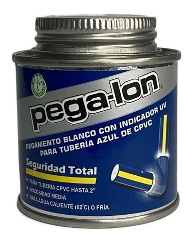 Imagen 1 de 2 de Pegalon Con Indicador Uv Para Cpvc 1 Bote De 145 Ml