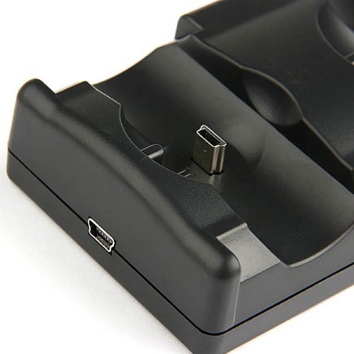Base De Carga Doble Usb Para Controladores Ps3 Move