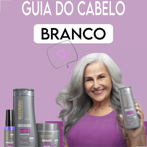 Shampoo Bio Extratus Grisalhos Desamarelador 250ml