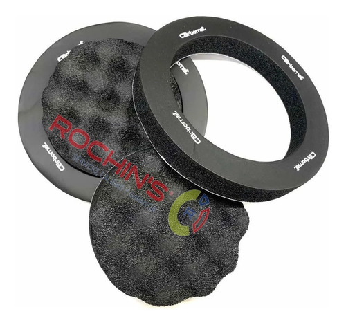 Aros Para Par De Bocinas 6.5 Carbon Audio Insonorizante