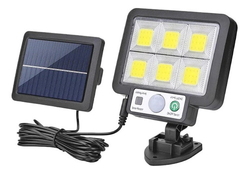 Lámpara Led Solar De Pared Dividida, 3 Modos, Lámparas Con