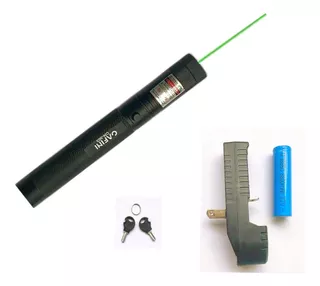 Puntero Laser Verde Cn-303 Potente Bateria Cargador Cabezal