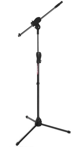 Pedestal Suporte Ibox Smlight Girafa Para 1 Microfone Preto