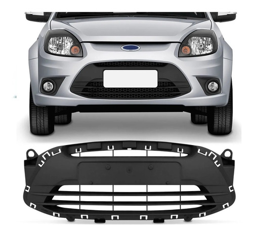 Grade Central Parachoque Ford Ka 2012 2013 2014 Retrovex