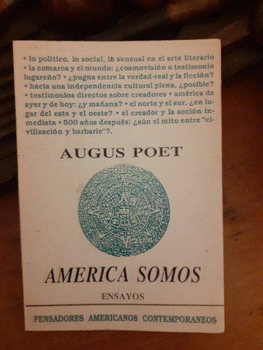 América Somos / August Poet - Dedicado