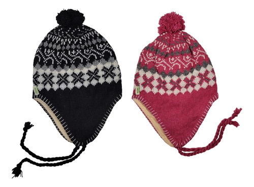 Combo Gorros Infantil 6 Unidades Invierno Promoción 1422