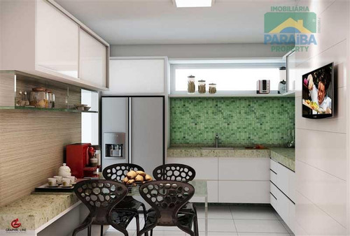 Imagem 9 de 13 de Apartamento Residencial À Venda, Cabo Branco, João Pessoa - Ap0381. - Ap0381