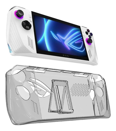 Carcasa Rígida Transparente Asus Rog Ally Protección Clean