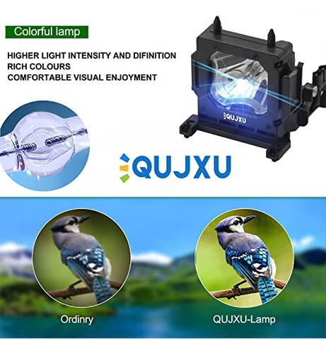 Lámpara Qujxu Lmp-h210 Para Proyector Sony Vpl-hw65es