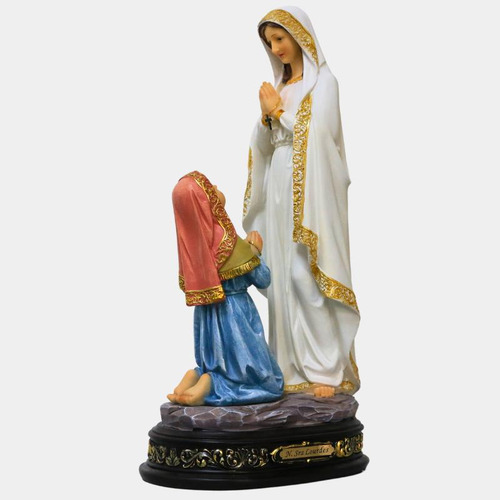 Imagem Nossa Senhora De Lourdes 40 Cm - Resina Premium