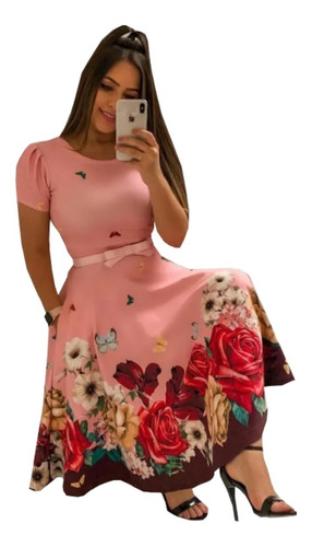 vestido minnie vermelha mercadolivre