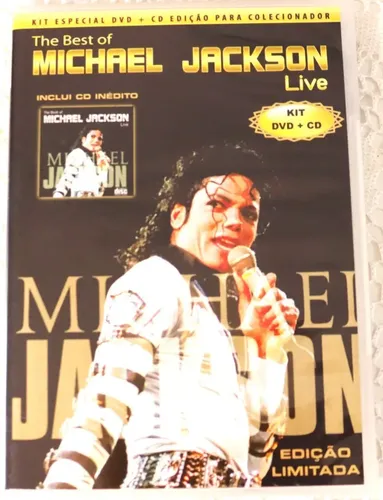 Dvd + Cd The Best Of Michael Jackson | MercadoLivre