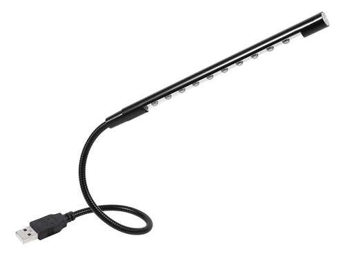 Lámpara De Lectura Usb Recargable Flexible Con Interruptor T