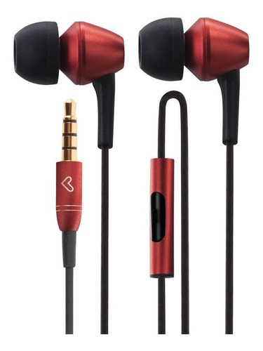 Audifono Energy Sistem Urban 3 Titanium Rojo Color de la luz Negro