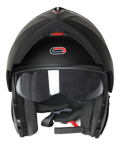 Imagen 5 de 6 de Casco Abatible Para Moto Roda Revenge Negro Con Bluetooth