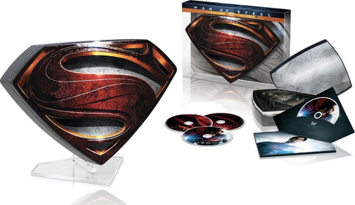 Man Of Steel Limited Collectors Edition 3d Blu-ray By Warner