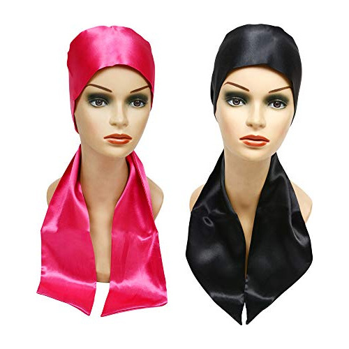 1 Pc Satin Head Wrap Banda Grip Banda De Moda R3jvp