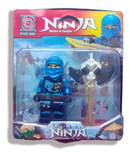 Ninja Go Jay Figura Generica Bloque De 9cm X Unidad