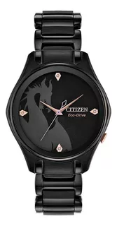 Reloj Citizen Eco-drive Dama Negro Disney Em0595-51w - S022