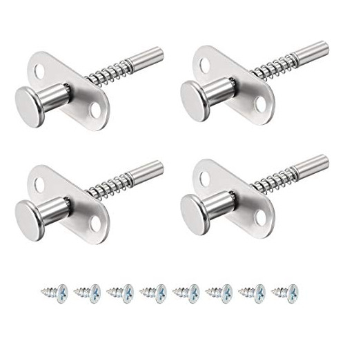 Plunger Latches Springloaded Stainless Steel 6mm Dia 6m...